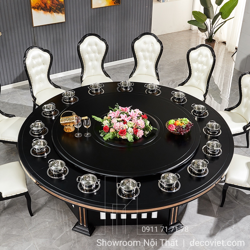 bàn ăn thông minh tích hợp bếp từ tiện nghi