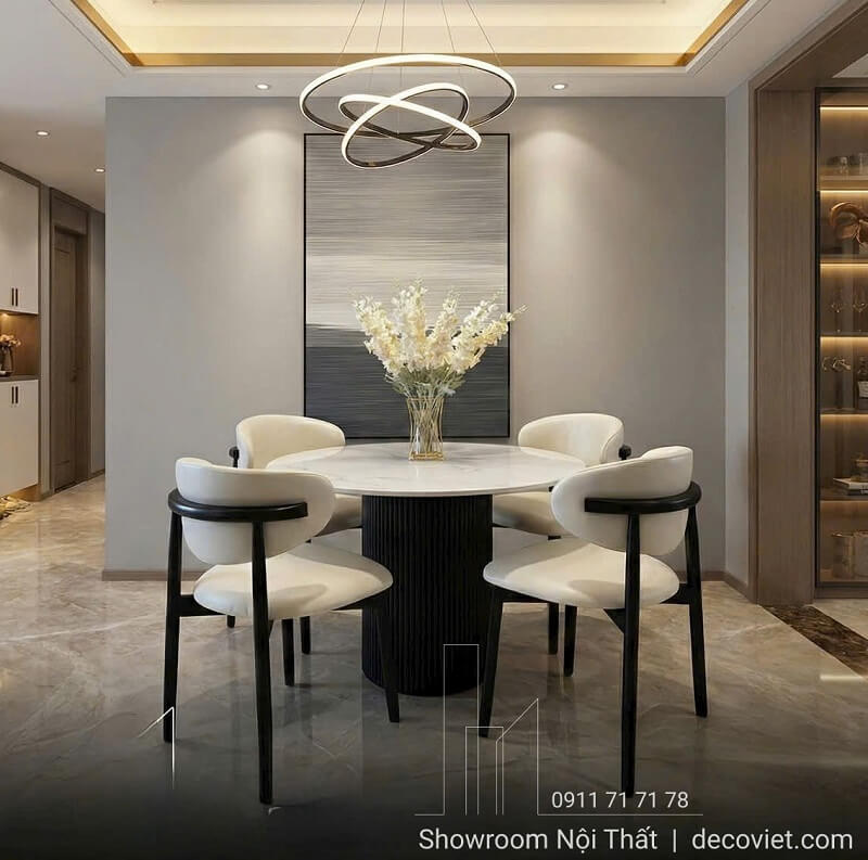 kích thước bàn ăn tròn tiêu chuẩn 2026