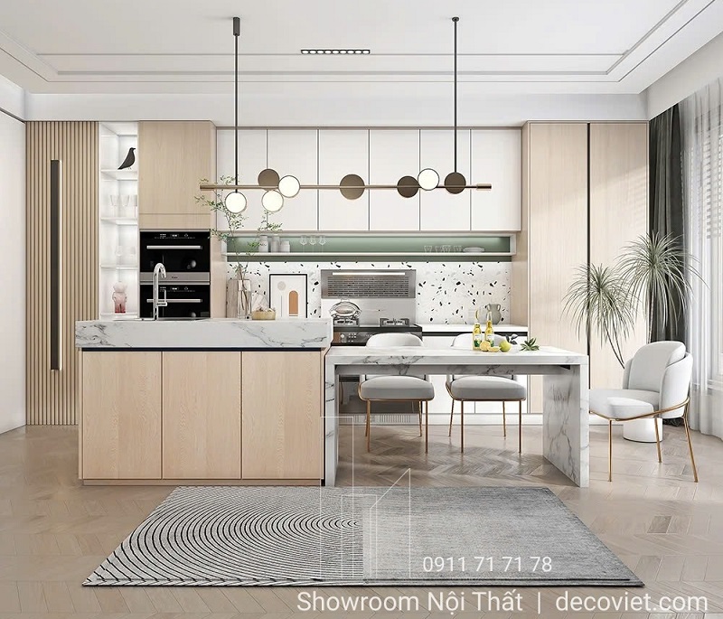 bàn đảo bếp đẹp