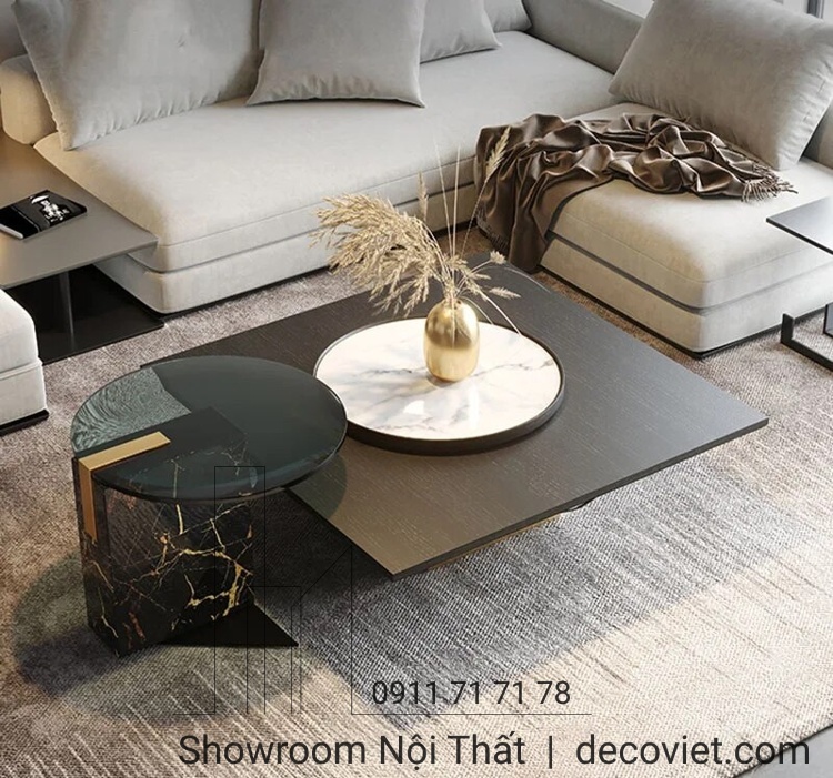 bàn sofa đôi nhỏ gọn