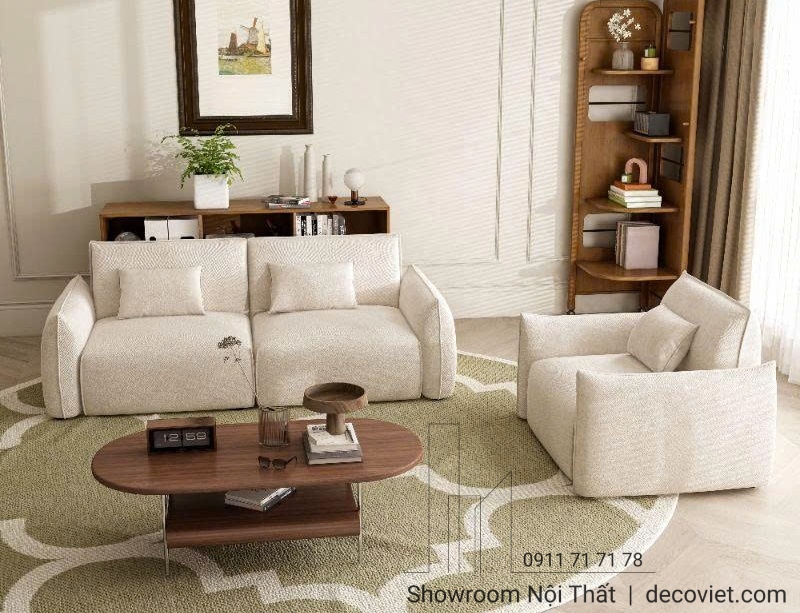 bộ sofa vải phòng khách gái rẻ