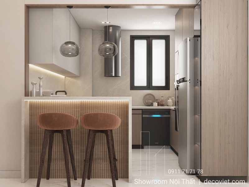 thiết kế phòng bếp hiện đại