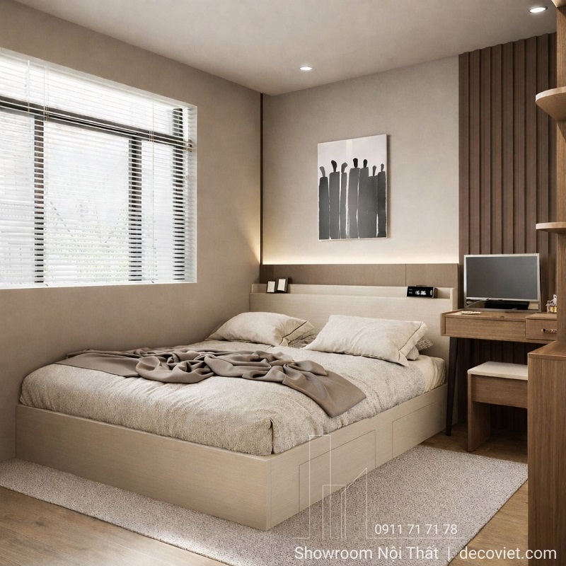 Giường ngủ đa năng hiện đại
