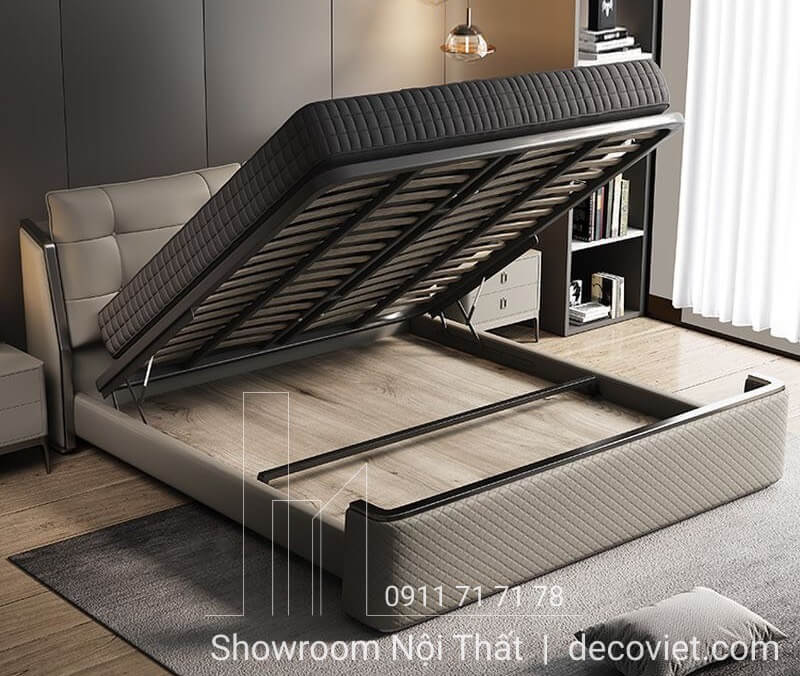 Giường ngủ có giát giường nâng hạ 