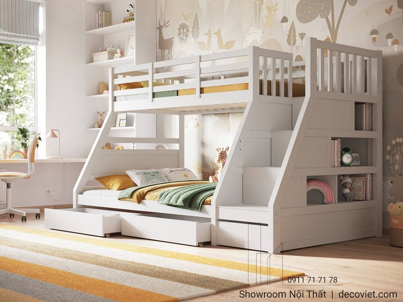 Lựa chọn đúng kích thước giường tầng phù hợp