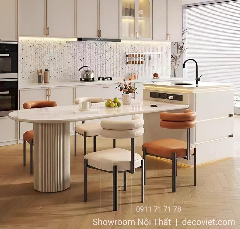 Những lưu ý quan trọng khi thiết kế bàn ăn kết hợp đảo bếp