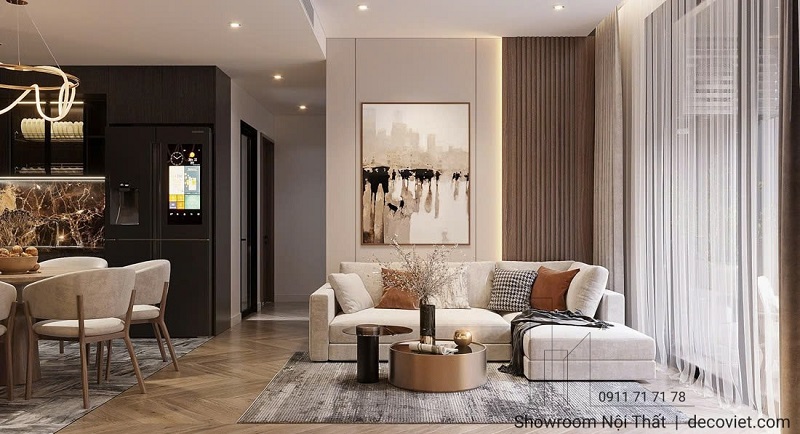 nội thất phòng khách đẹp tại BRVT