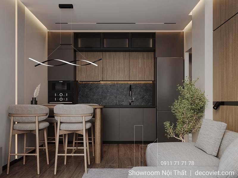 nội thất phòng bếp hiện đại