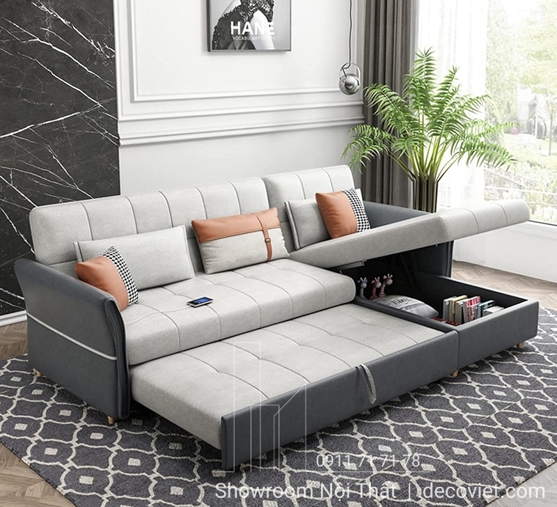 ghế sofa góc kéo ra thành giường