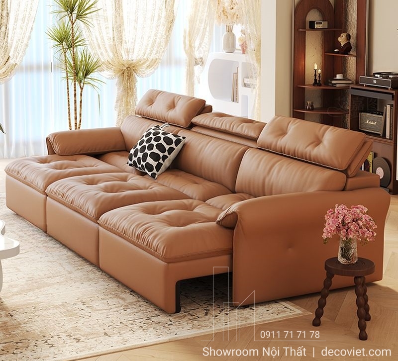sofa chỉnh điện cao cấp mang lại trải nghiệm thư giãn thoải mái