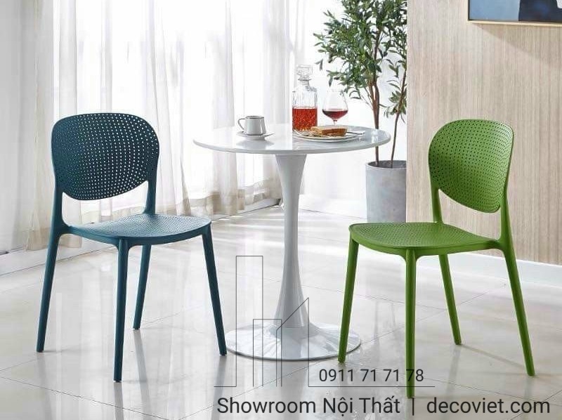 ghế nhựa xếp chồng