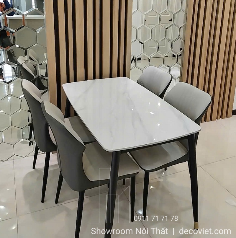 bộ bàn ăn 4 ghế đẹp cho nhà nhỏ