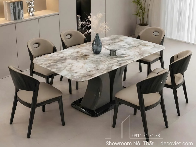 Bàn Ăn 6 Ghế Nhập Khẩu 3037S