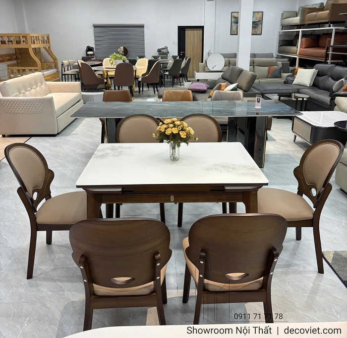 Thiết kế bàn ăn kéo dài 2779S cơ chế mở rộng tiện lợi