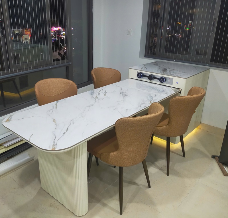 Bàn Ăn Đảo Bếp Cao Cấp Hà Nội Giá Rẻ Phù Hơp Với Mọi Không Gian Bếp 