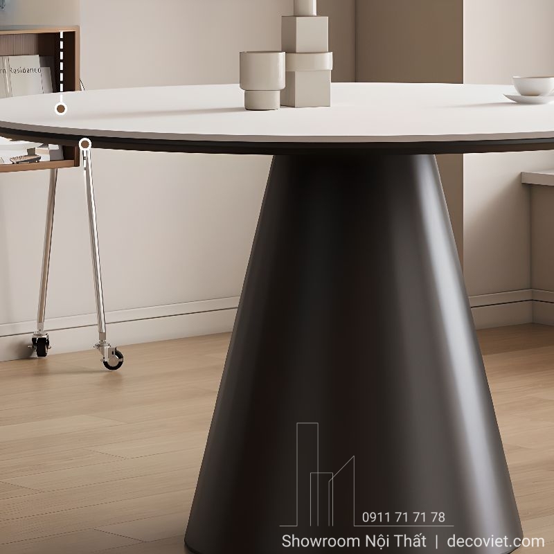 Chân bàn trụ nón bàn ăn tròn 1m chắc chắn
