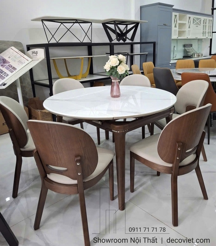 Bàn ăn tròn thông minh 2879S có thể mở rộng linh hoạt