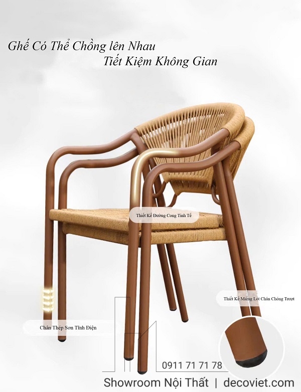 bàn ghế giả gỗ ngoià trời cao cấp