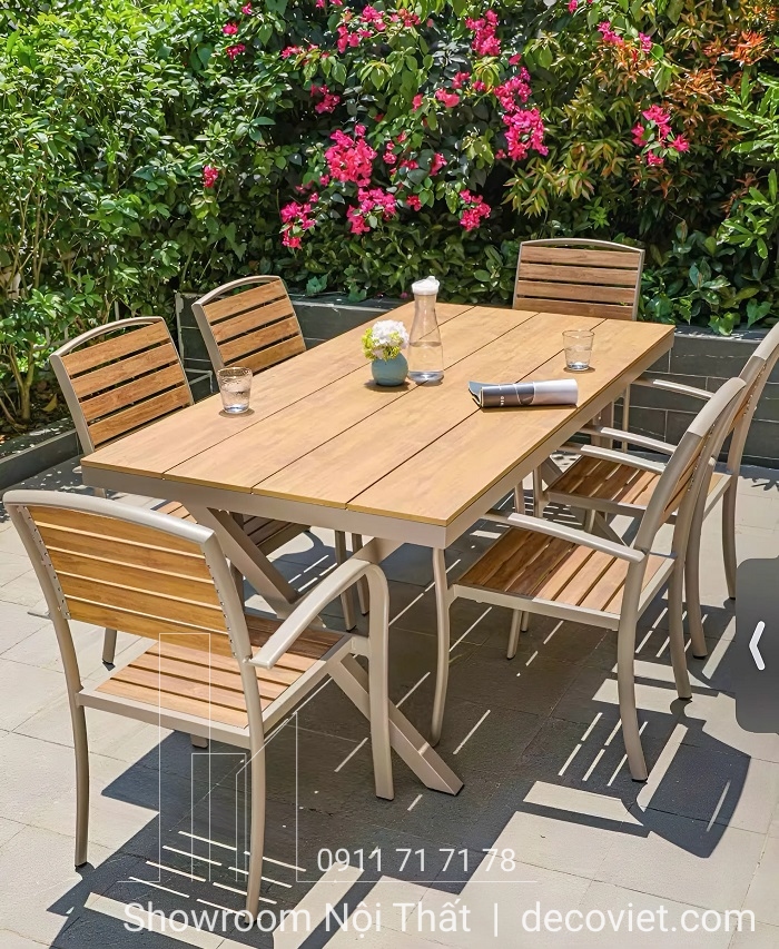Bàn Ghế Ngoài Trời Hiện Đại 2049T