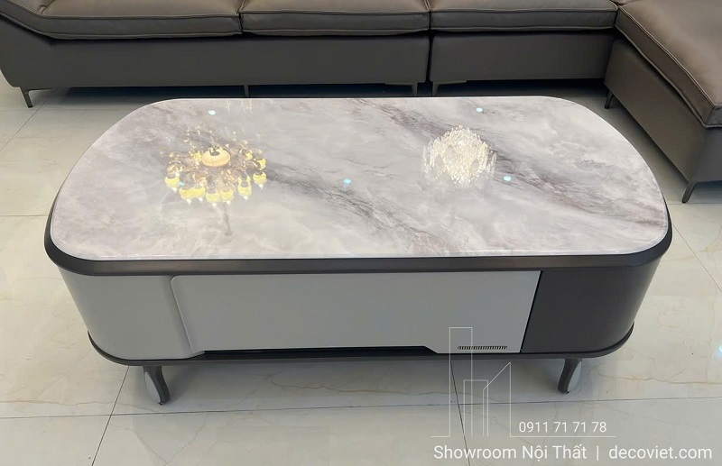 bàn sofa mặt đá nhập khẩu thiết kế phù hợp mọi không gian phòng khách