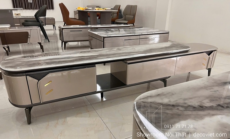 mẫu bàn sofa mặt đá nhập khẩu cao cấp sáng trọng