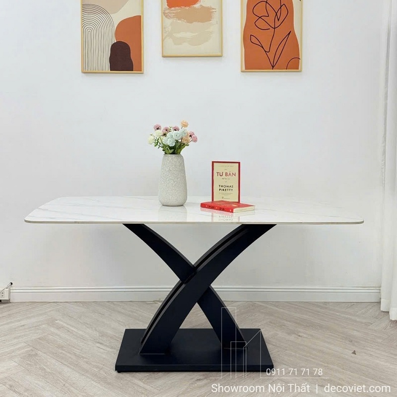 Bộ Bàn Ăn 6 Ghế Giá Rẻ 3042S