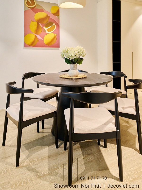 Bộ Bàn Ăn 6 Ghế Mặt Đá 2815S