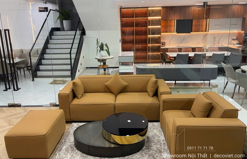 Sofa phòng khách 1092T kiểu dáng sang trọng, thiết kế gọn đẹp