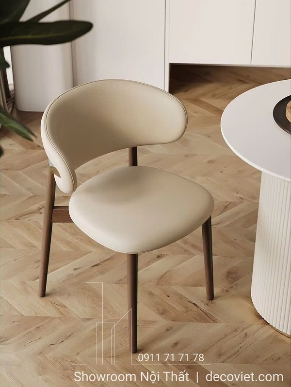 ghế ăn gỗ phong cách hiện đại