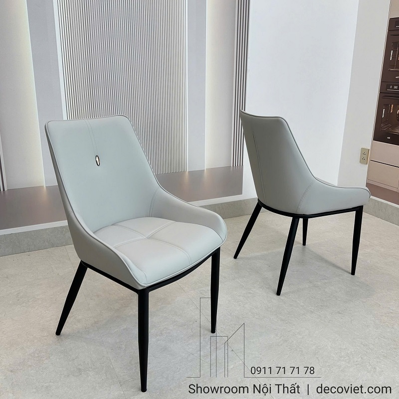 Ghế ăn bọc da nhập khẩu 585S kiểu dáng gọn gàng, sang trọng
