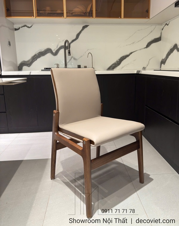 Ghế ăn gỗ sồi nhập khẩu 577S ngồi êm thoải mái