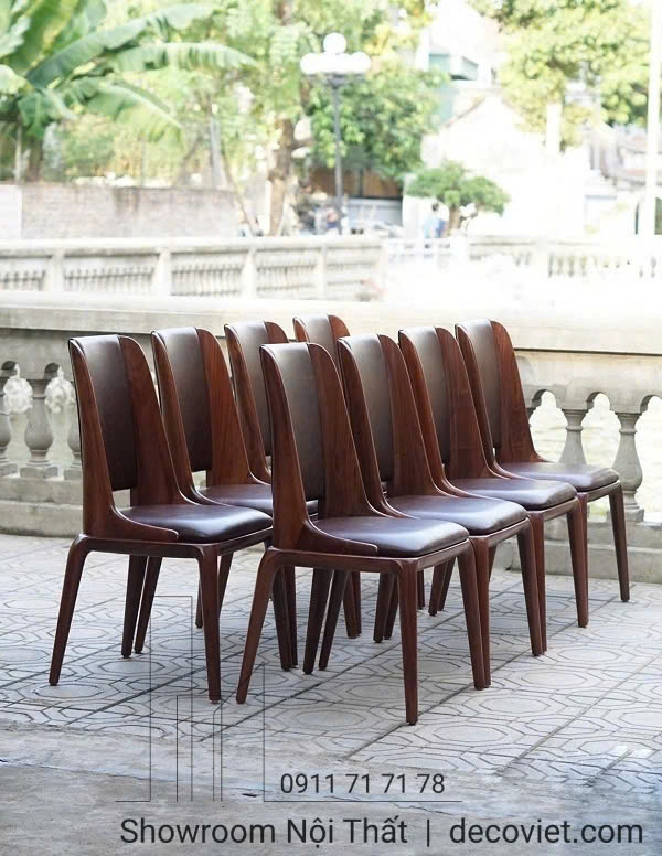 ghế ăn gỗ óc chó cao cấp