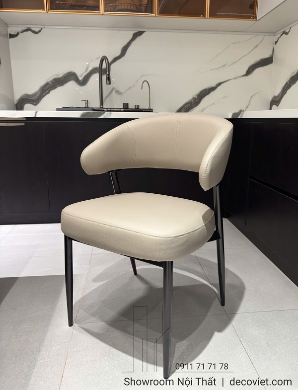 Ghế ăn bọc da cao cấp 2896S ngồi êm ái sang trọng cho phòng ăn rộng