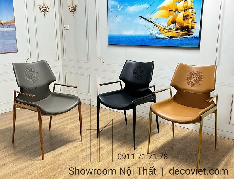 ghế ăn bọc da nhập khẩu