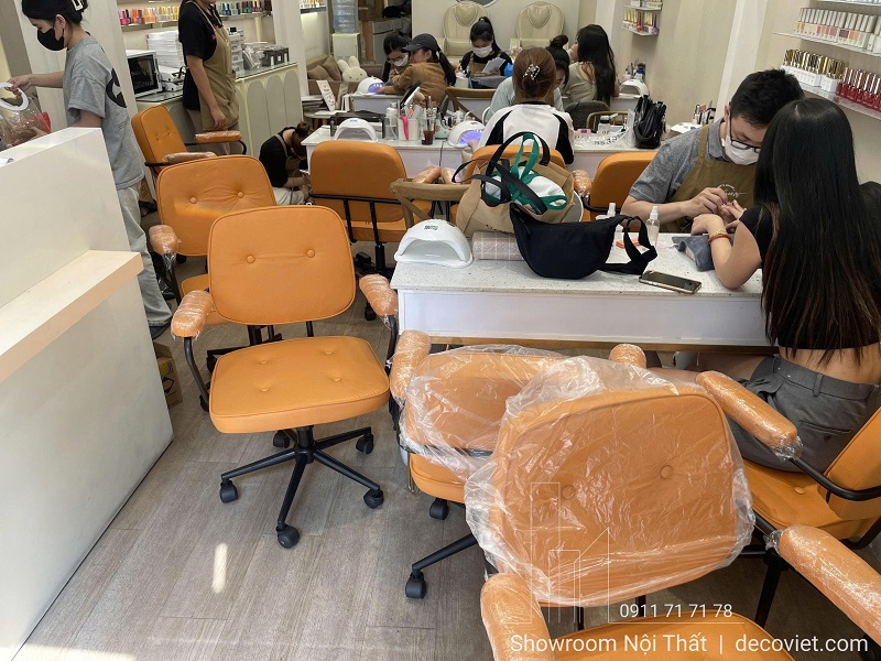 ghế bọc da xoay 360 độ phù hợp mọi không gian sống