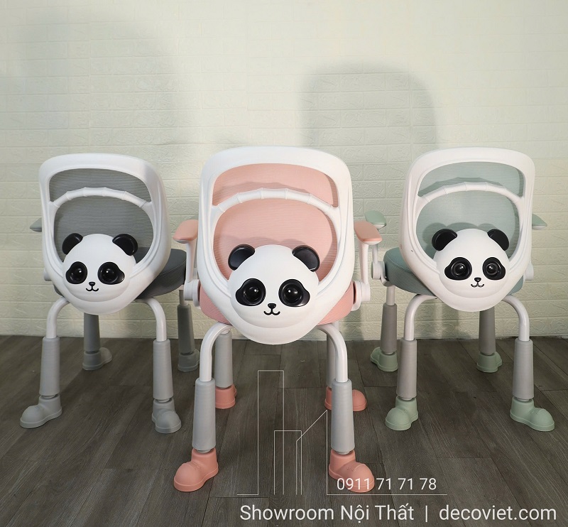 Ghế học sinh giá rẻ 108S màu hồng, ghế ngồi học bài thoải mái cho bé gái