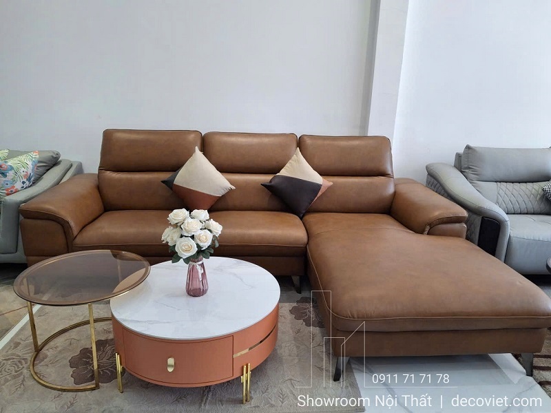 Ghế Sofa Da Bò Thật 1137T