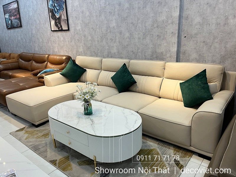 sofa da hiện đại