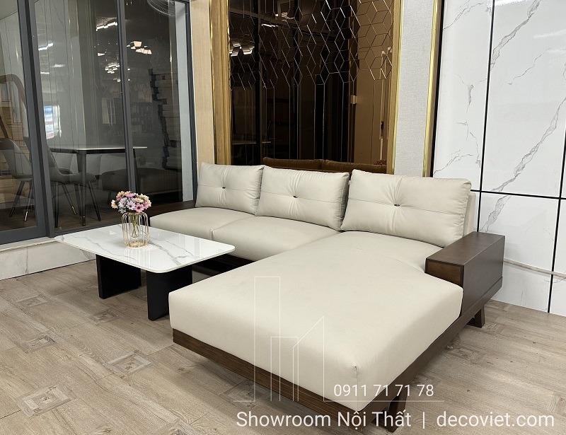 sofa gỗ phòng khách
