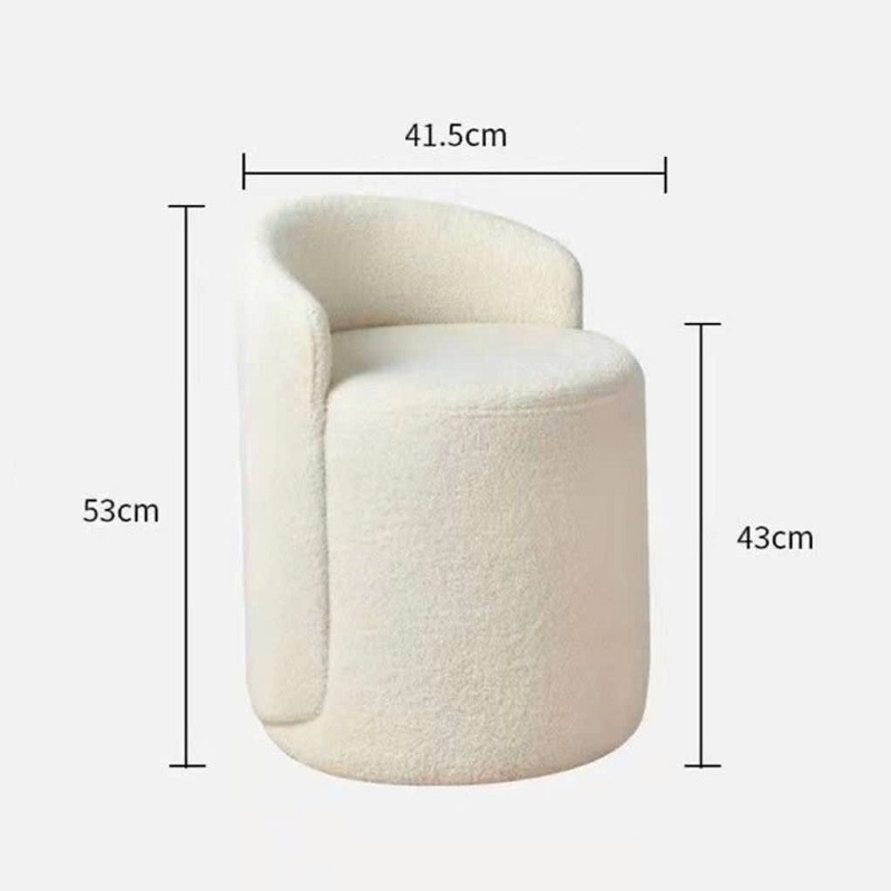 kích thước ghế trang điểm đẹp