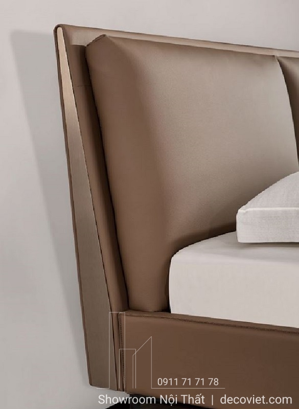 giường ngủ bọc da cao cấp cho phòng ngủ master