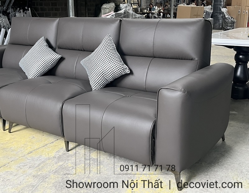 sofa băng bọc da cao cấp