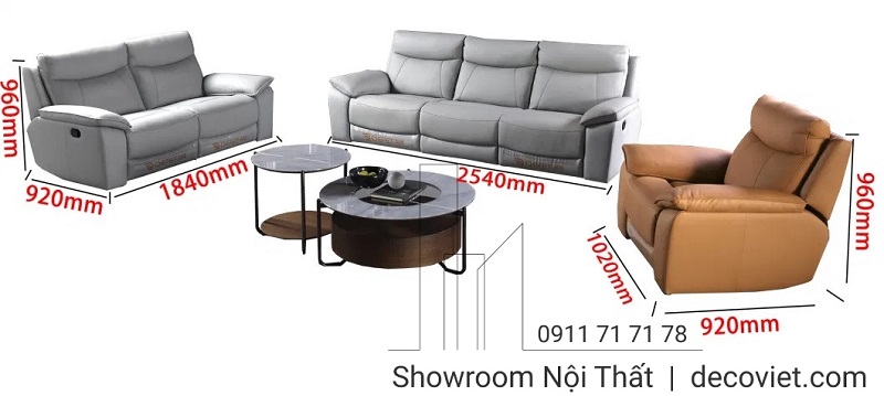 Sofa Chỉnh Điện Thông Minh 