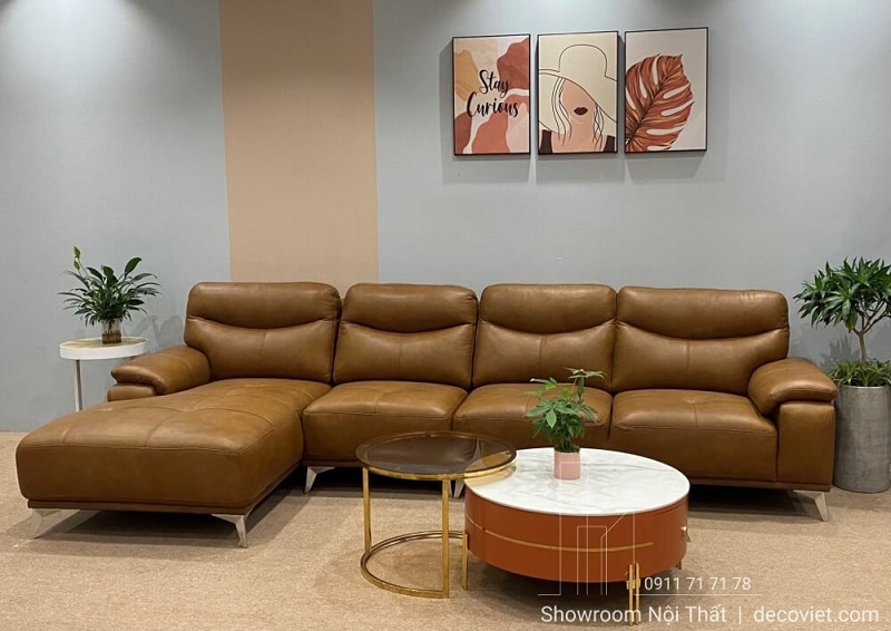 Ghế Sofa Da Bò Thật 474T