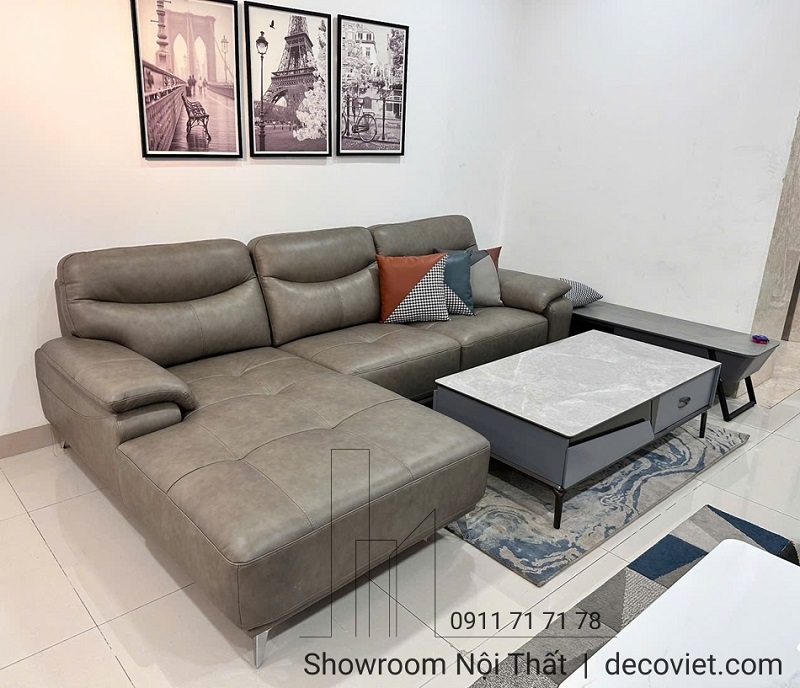 ghế sofa da bò thật