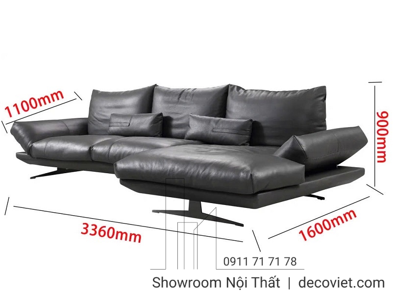 sofa da nhập khẩu
