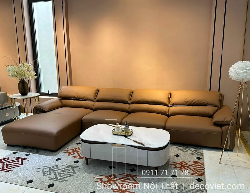 sofa da bò ý giá rẻ