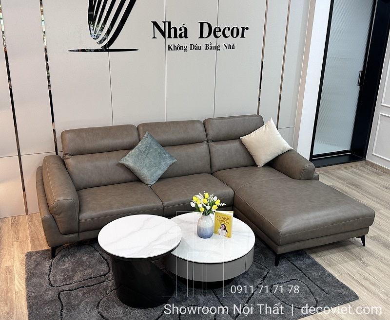 ghế sofa da bò hiện đại