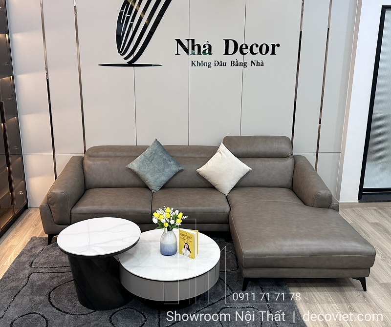 sofa da bò Ý cao cấp