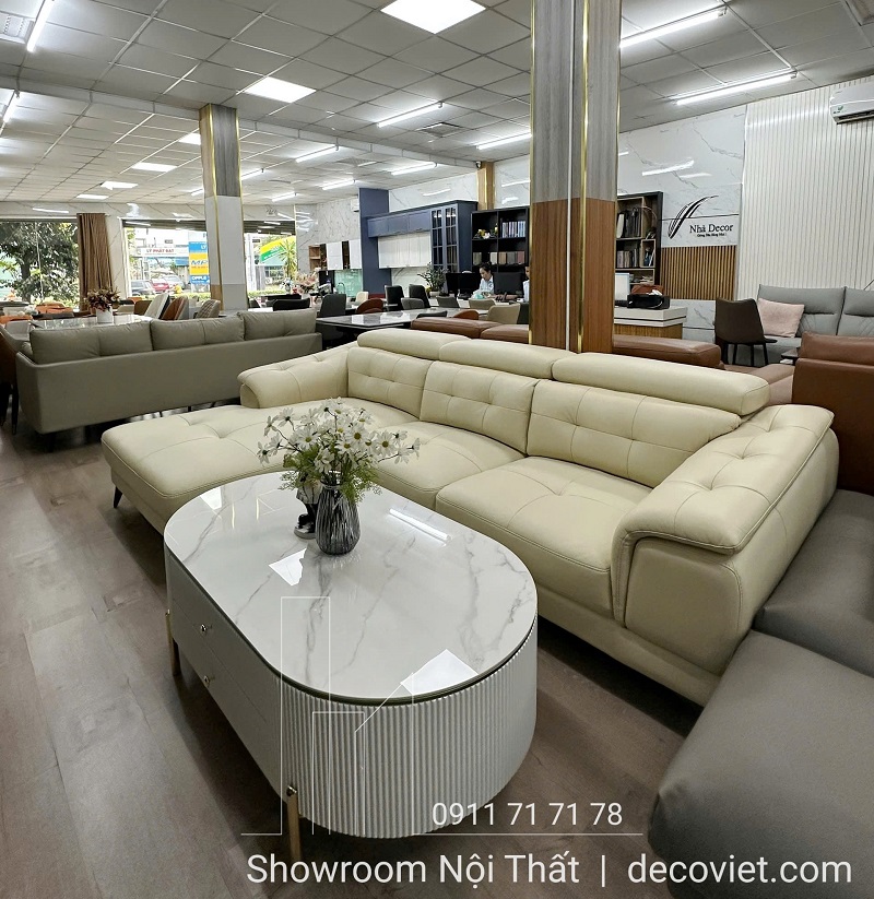 sofa da bò Ý
